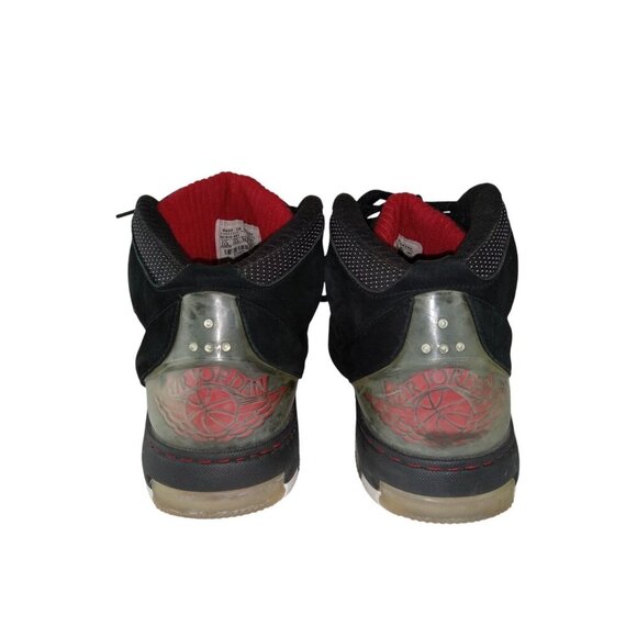 Nike Air Jordan Ol'School II 331819-061 Men's 11.5 Black and Red 2008 - Picture 5 of 8